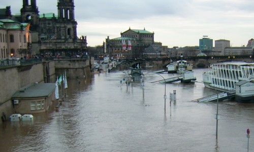 Hochwasser 2006 (30.3.), Dresden