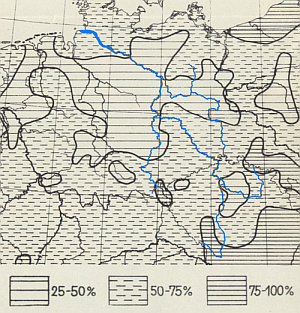 Niederschlag Elbegebiet 1911