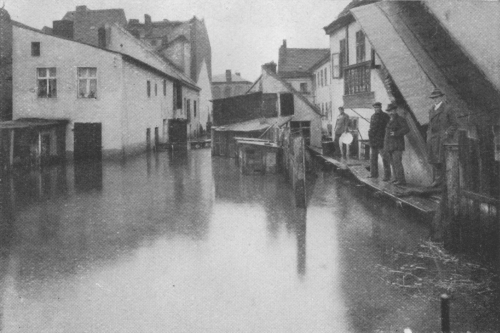 Überschwemmung Frankfurt/Oder 1930