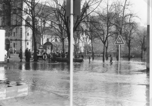 Hochwasser Koblenz 1970