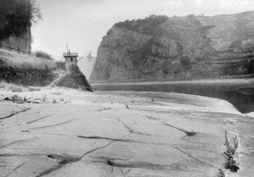 Rhein bei Loreley Juli 1921